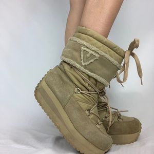 Y2K Volatile platform boots